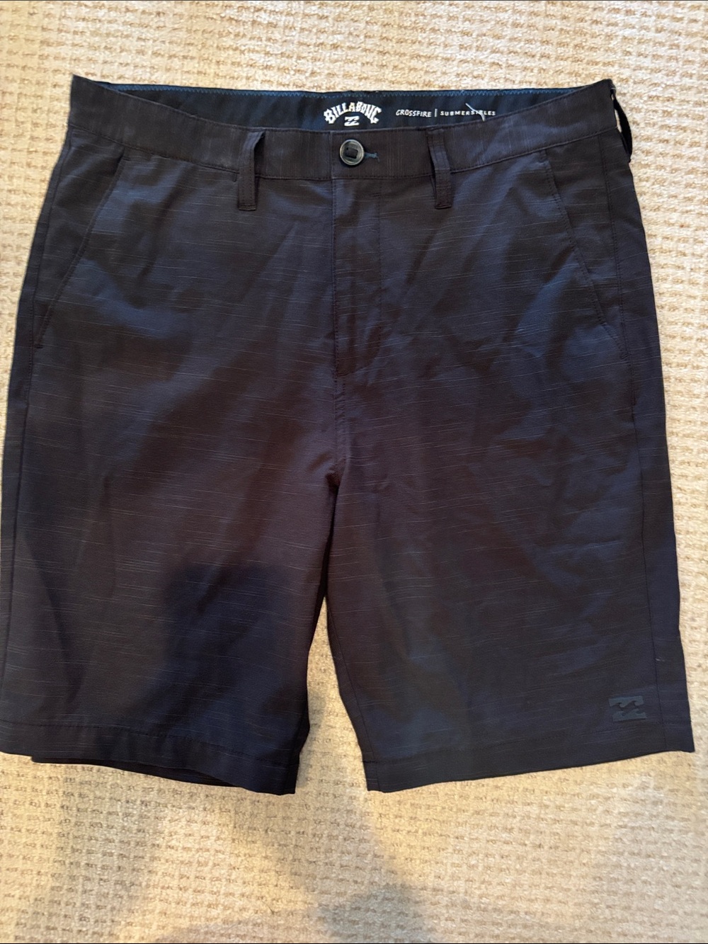 Billabong Men’s Black Casual Shorts Crossfire